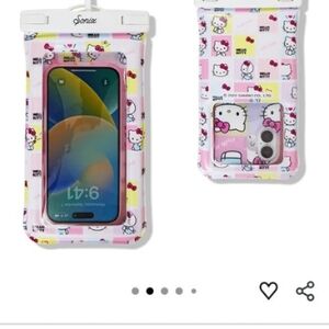 Sonix Hello Kitty Waterproof Phone Pouch - Pink and White